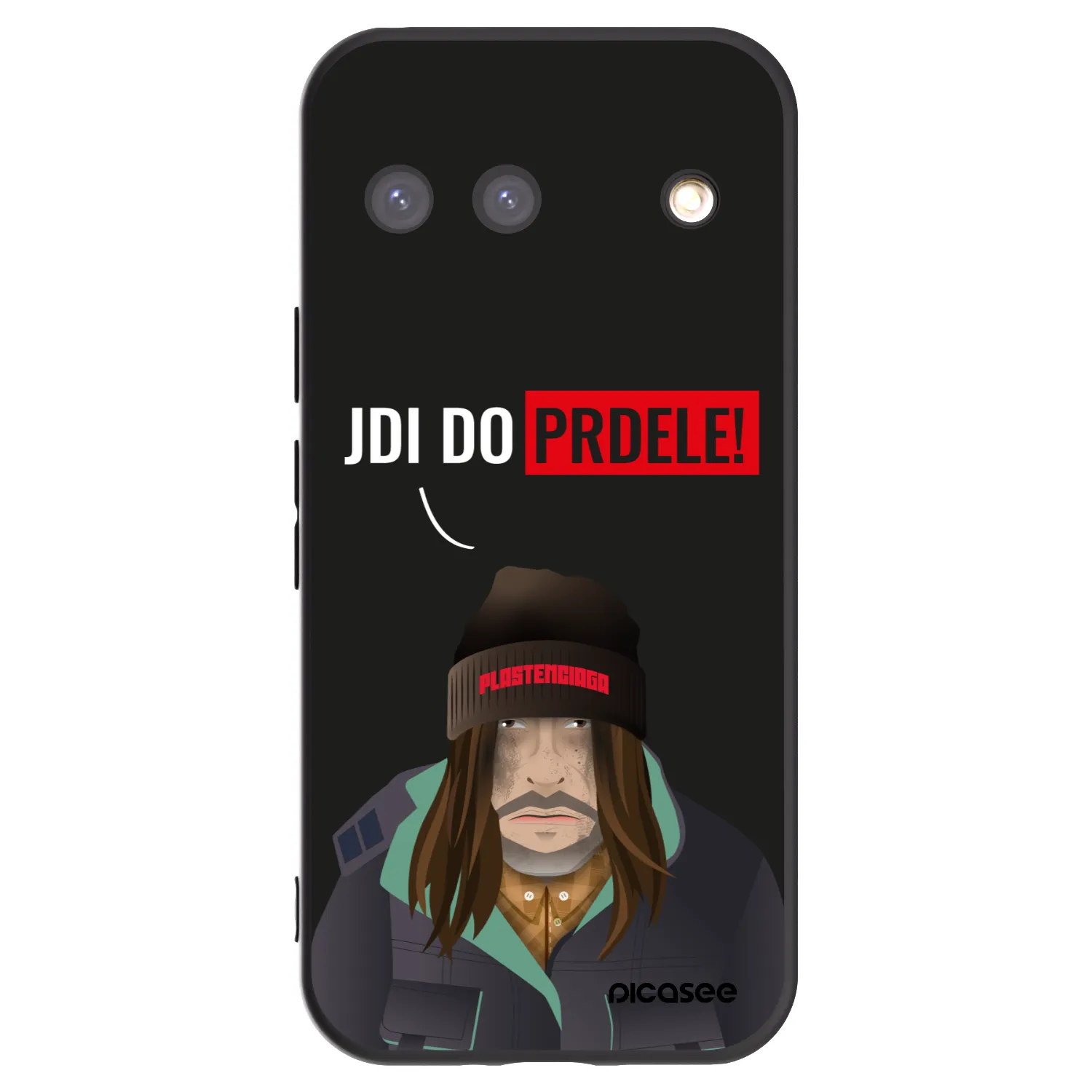 Picasee fekete szilikon tok az alábbi mobiltelefonokra Google Pixel 9 - Bezďák