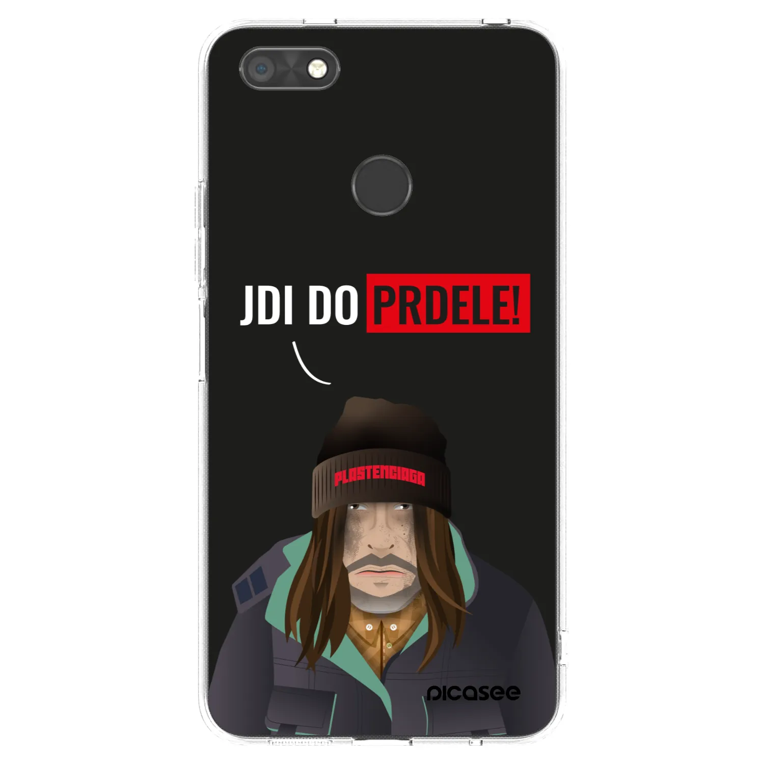 Picasee átlátszó szilikon tok az alábbi mobiltelefonokra Huawei P9 Lite Mini - Bezďák