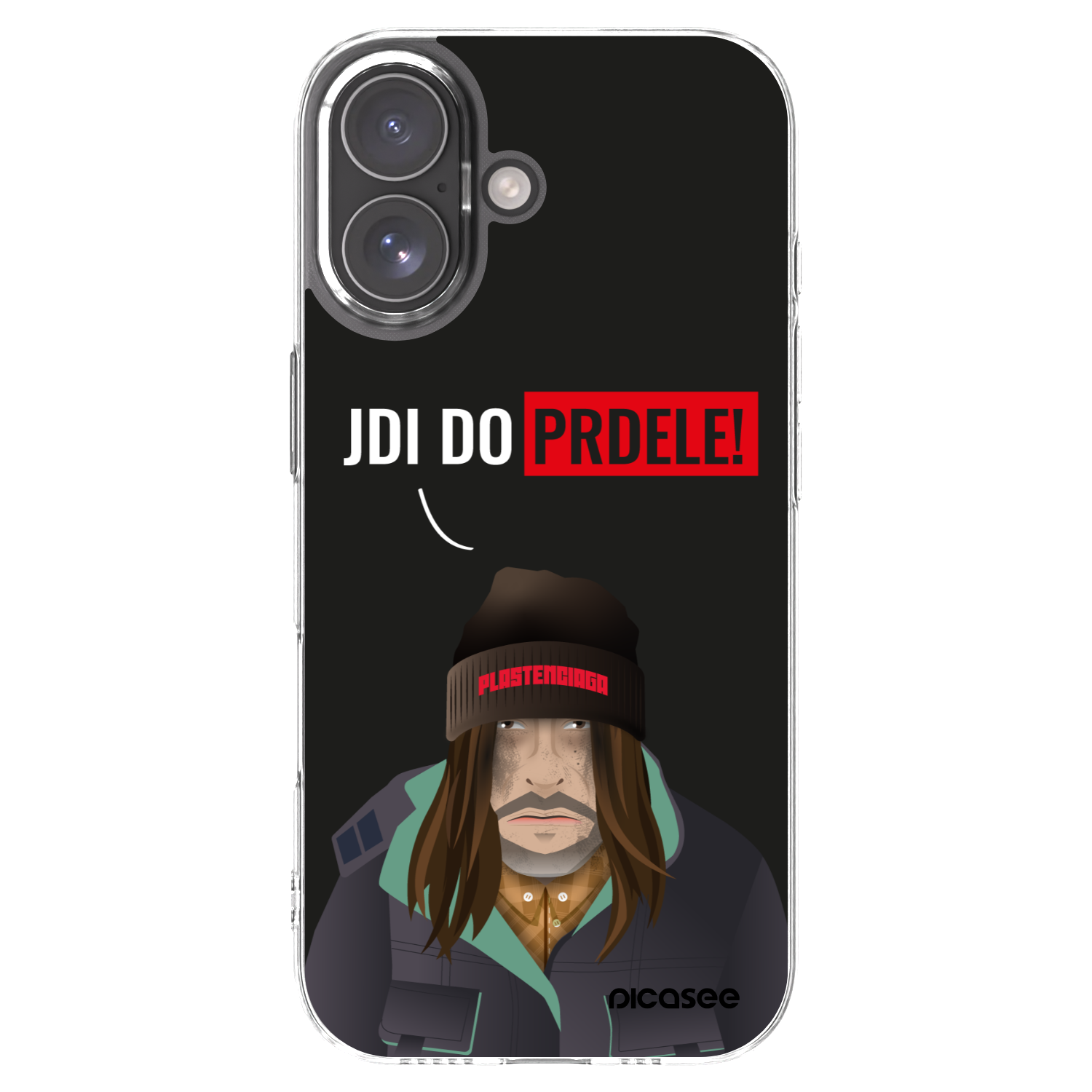 Picasee átlátszó szilikon tok az alábbi mobiltelefonokra Apple iPhone 17 - Bezďák