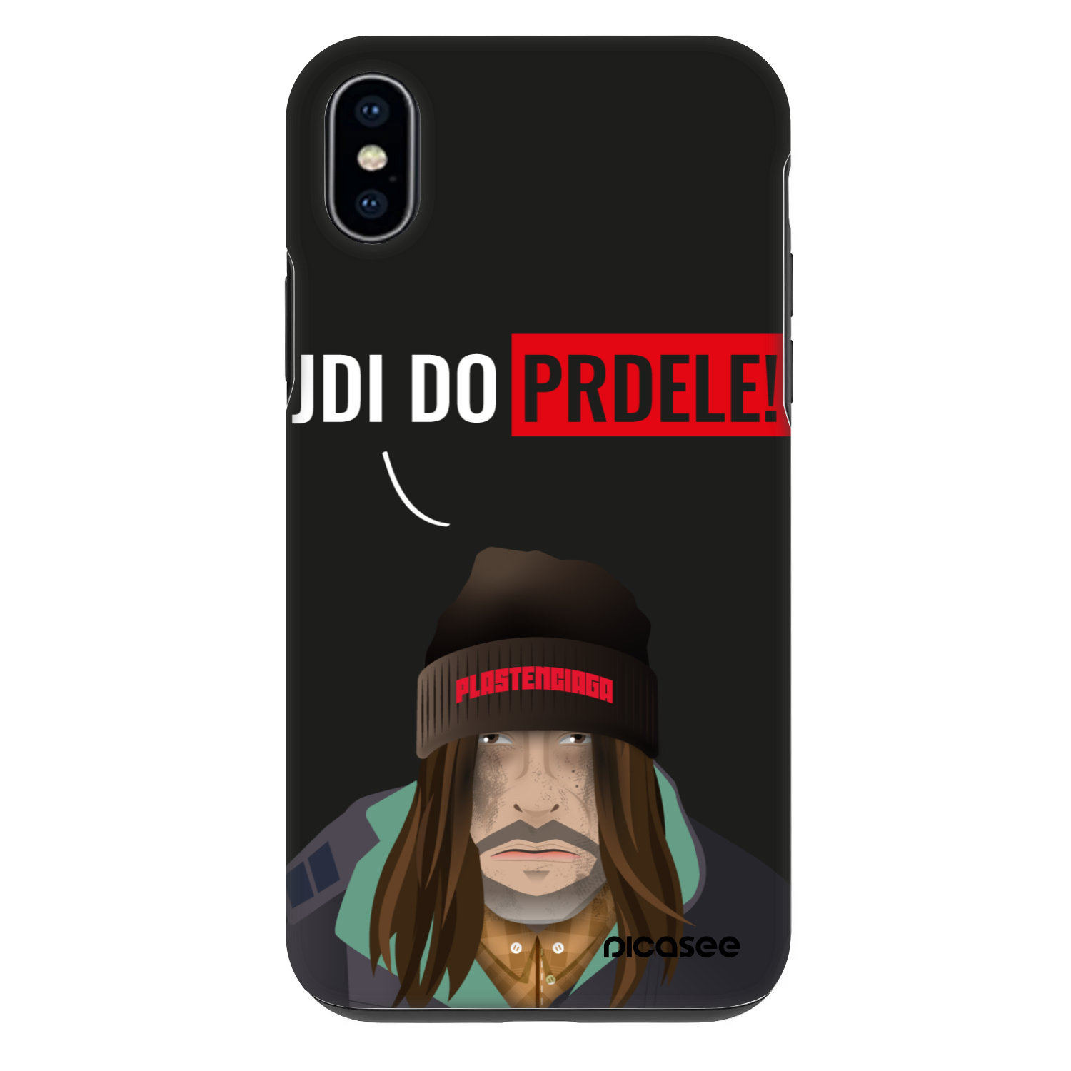 Picasee Fashion Case Apple iPhone XS Max - Bezďák