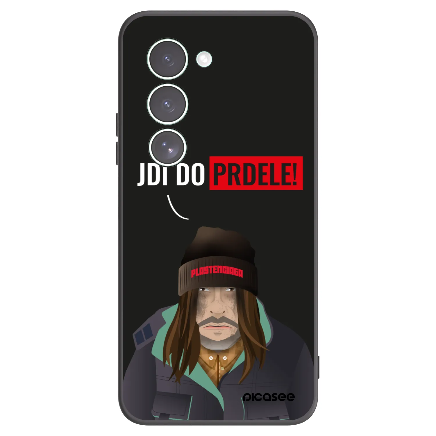 Picasee fekete szilikon tok az alábbi mobiltelefonokra Xiaomi Redmi 15 5G - Bezďák