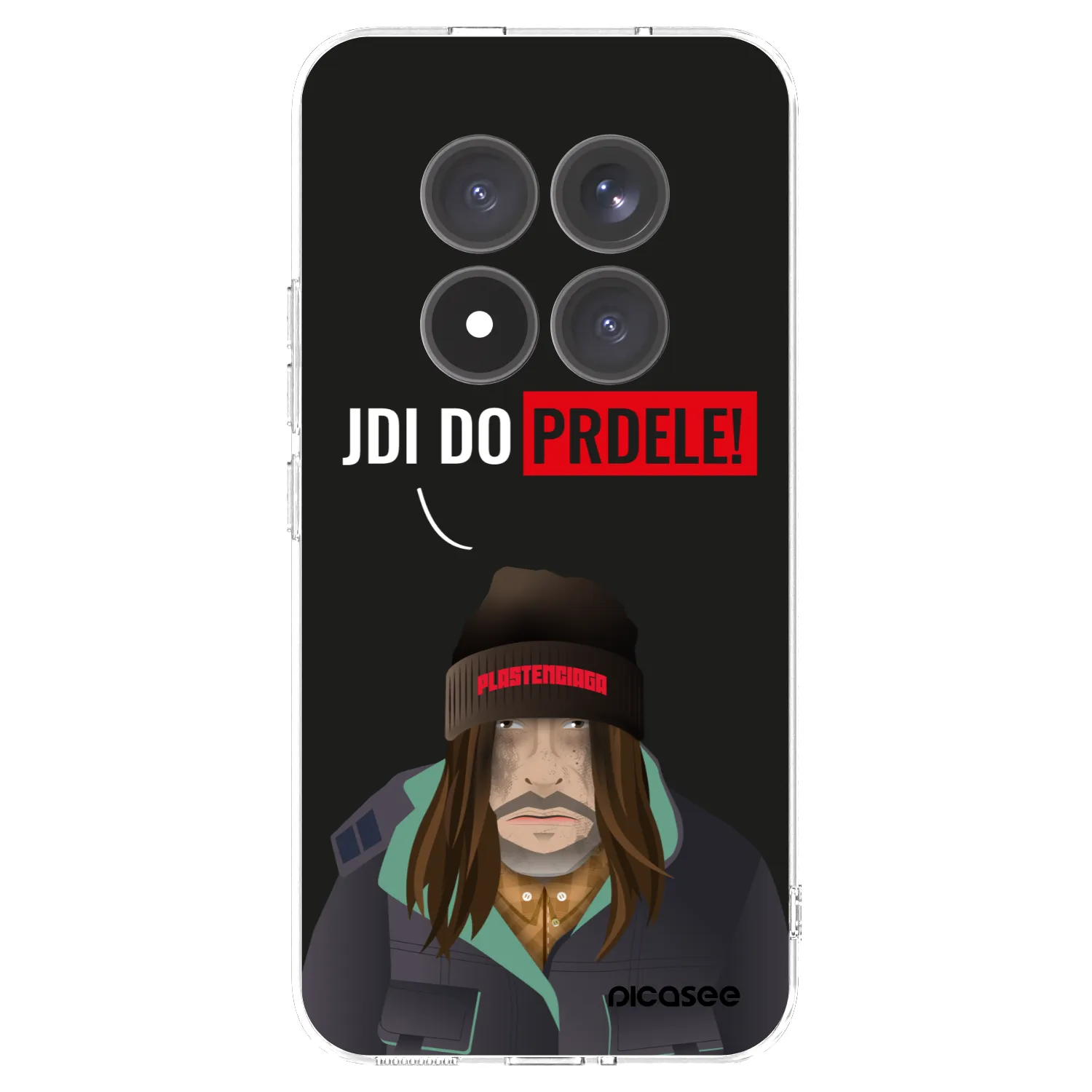 Picasee átlátszó szilikon tok az alábbi mobiltelefonokra Xiaomi Redmi Note 15 Pro+ - Bezďák