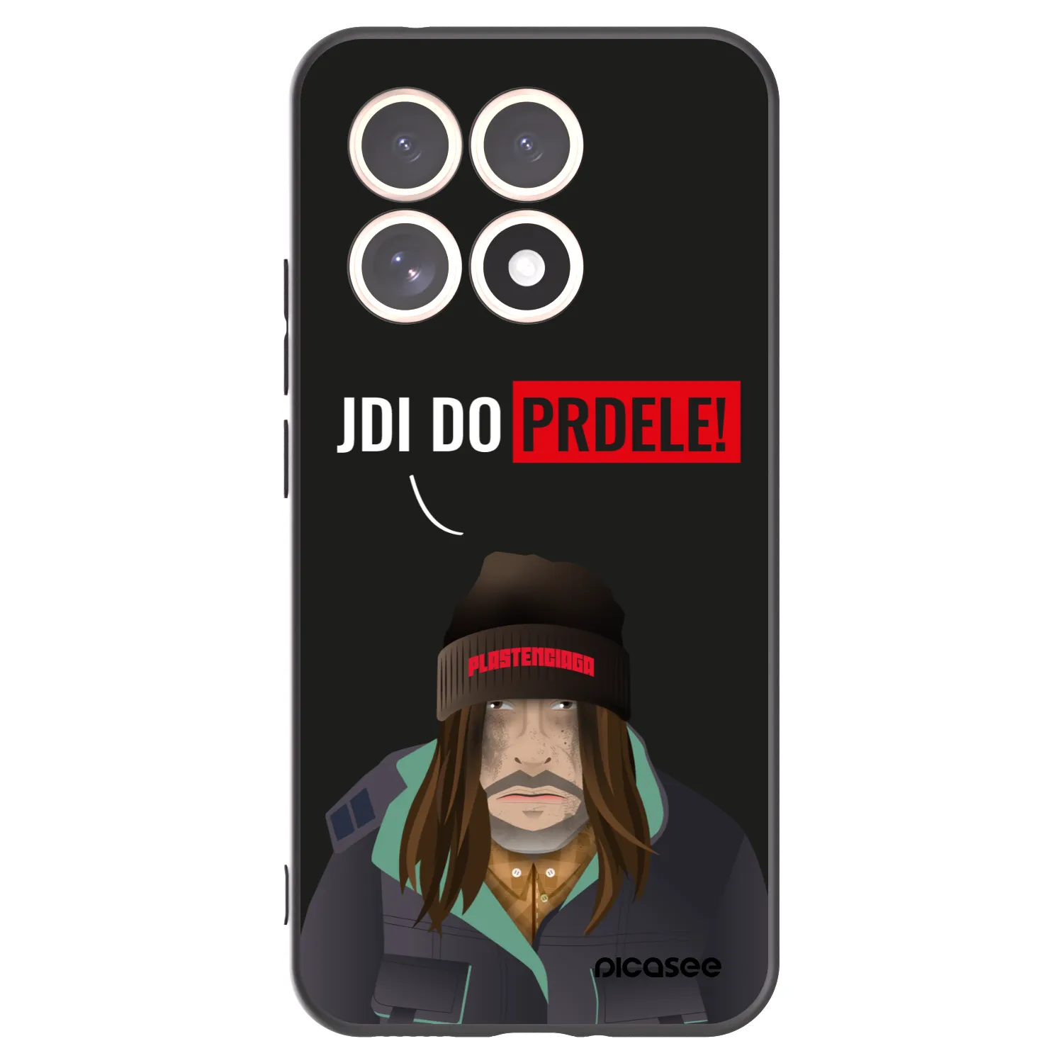 Picasee fekete szilikon tok az alábbi mobiltelefonokra Xiaomi 15T - Bezďák