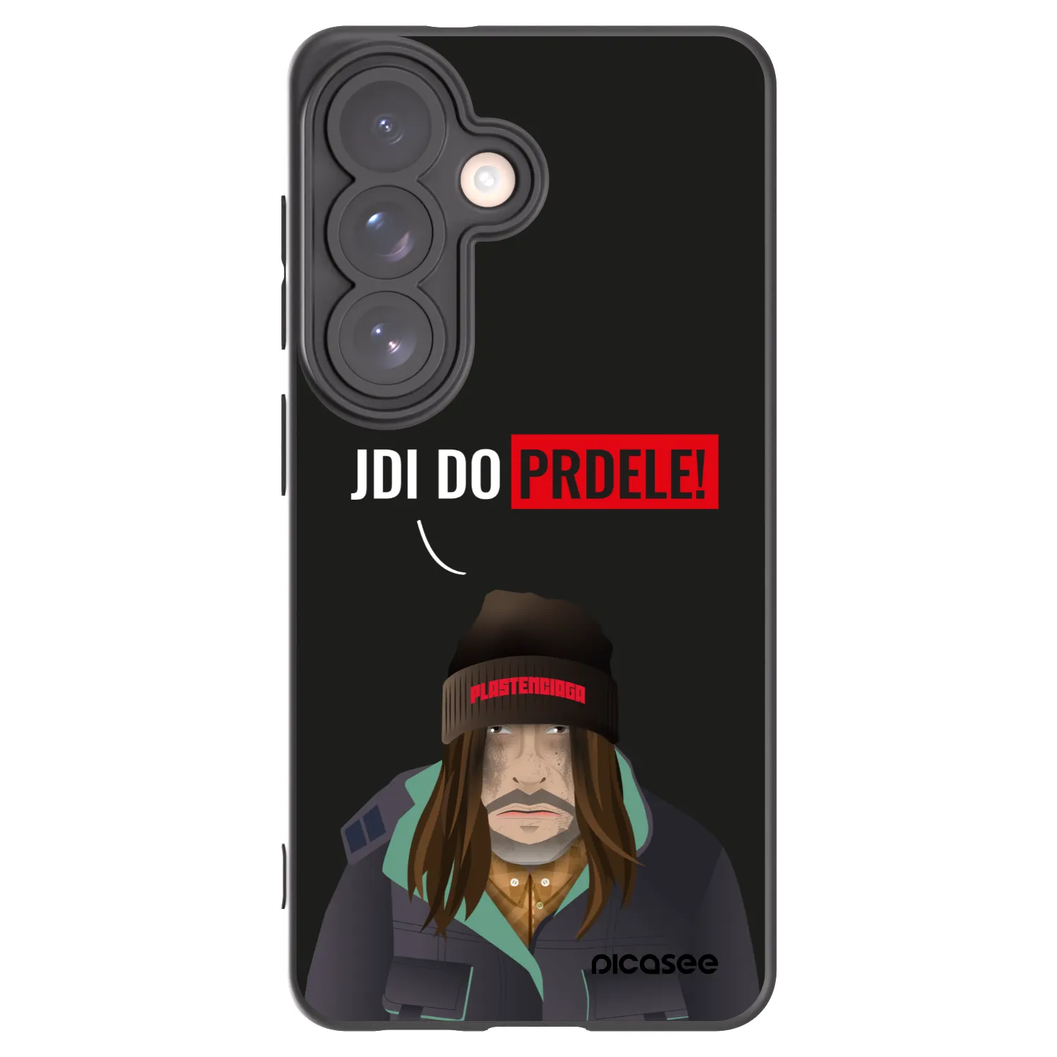 Picasee fekete szilikon tok az alábbi mobiltelefonokra Samsung Galaxy S26 - Bezďák