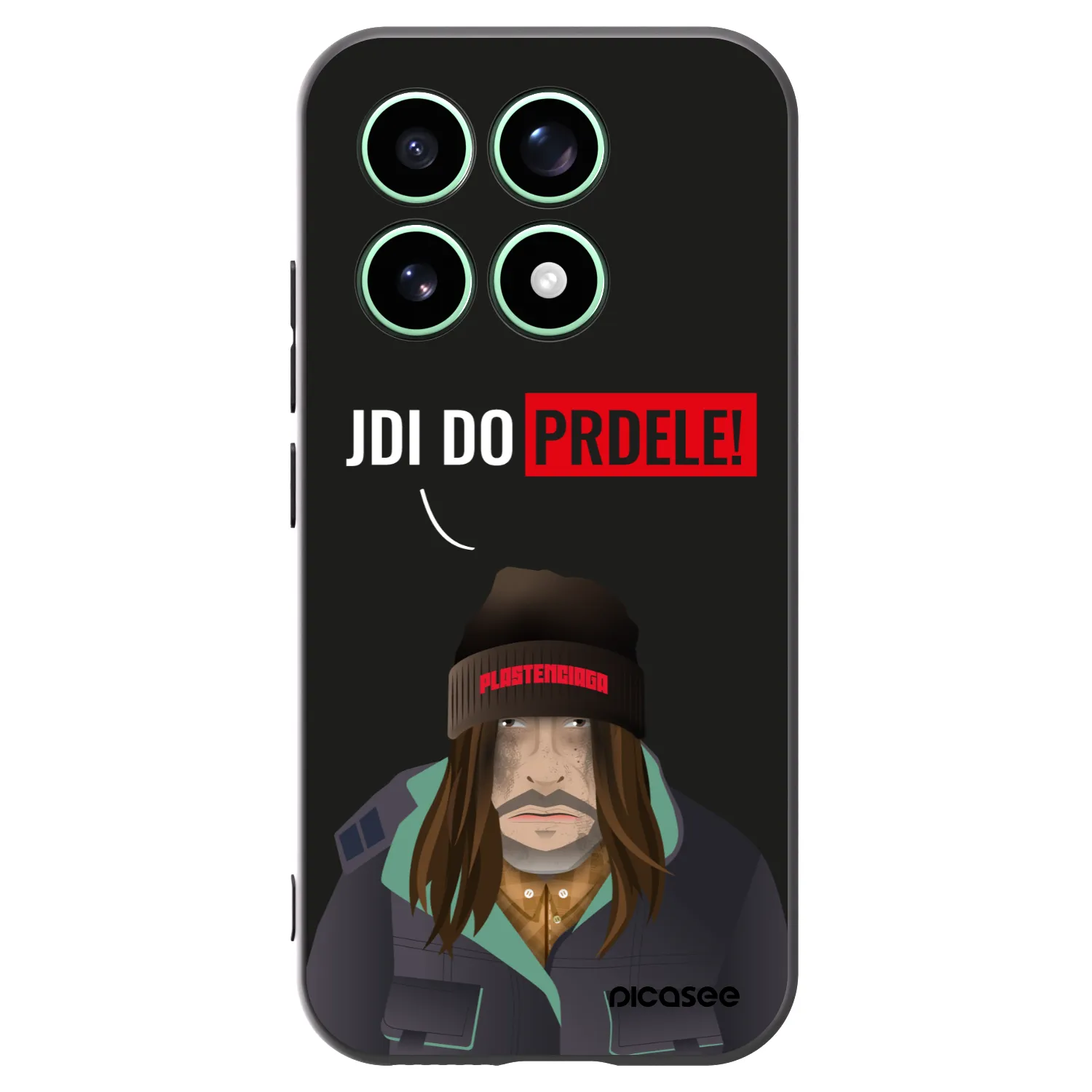 Picasee fekete szilikon tok az alábbi mobiltelefonokra Xiaomi 17 - Bezďák