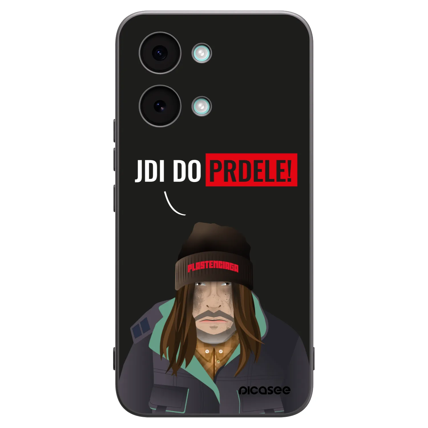 Picasee fekete szilikon tok az alábbi mobiltelefonokra Xiaomi Poco X8 Pro Max - Bezďák