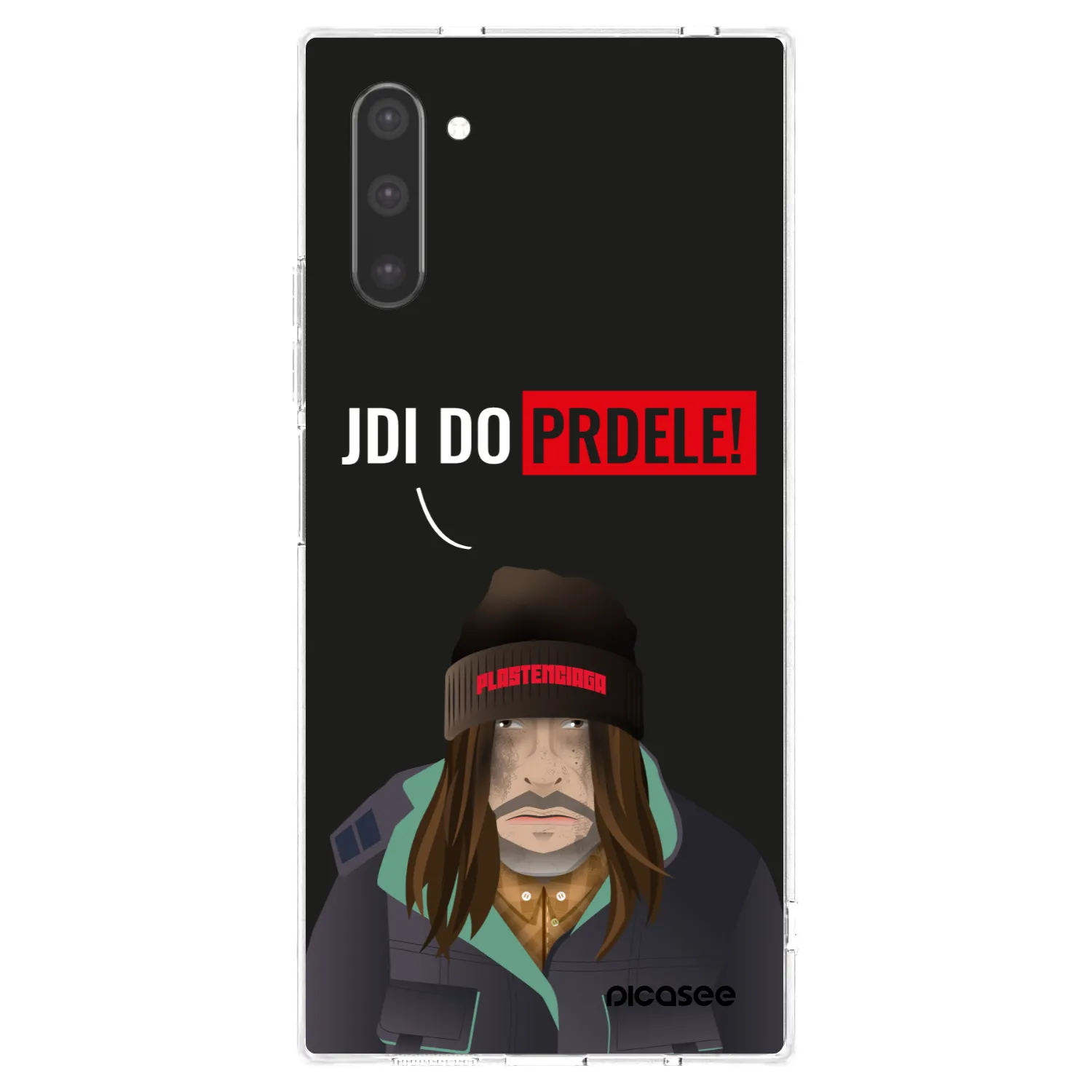 Picasee átlátszó szilikon tok az alábbi mobiltelefonokra Samsung Galaxy Note 10 N970F - Bezďák