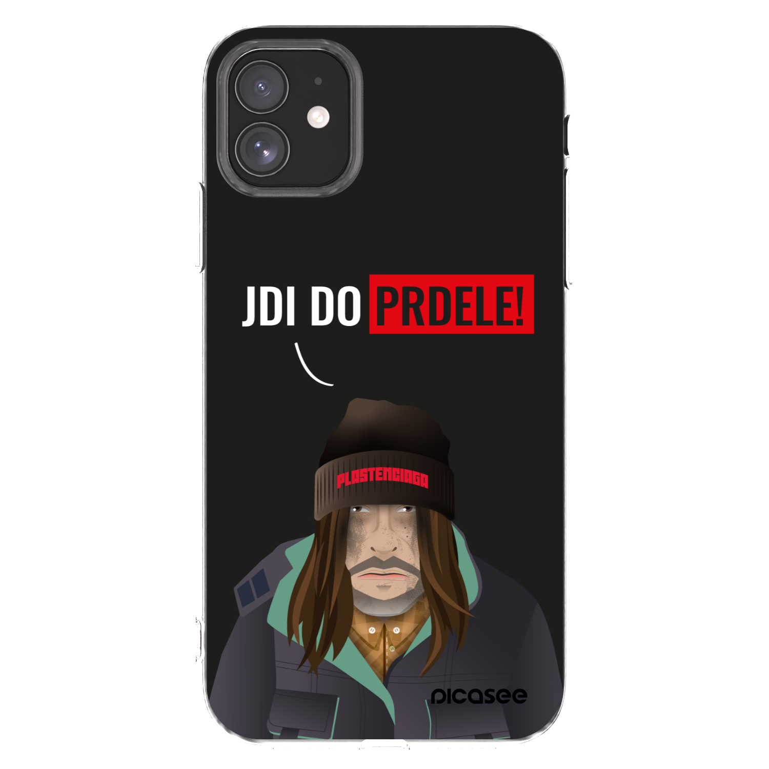 Picasee átlátszó szilikon tok az alábbi mobiltelefonokra Apple iPhone 11 - Bezďák