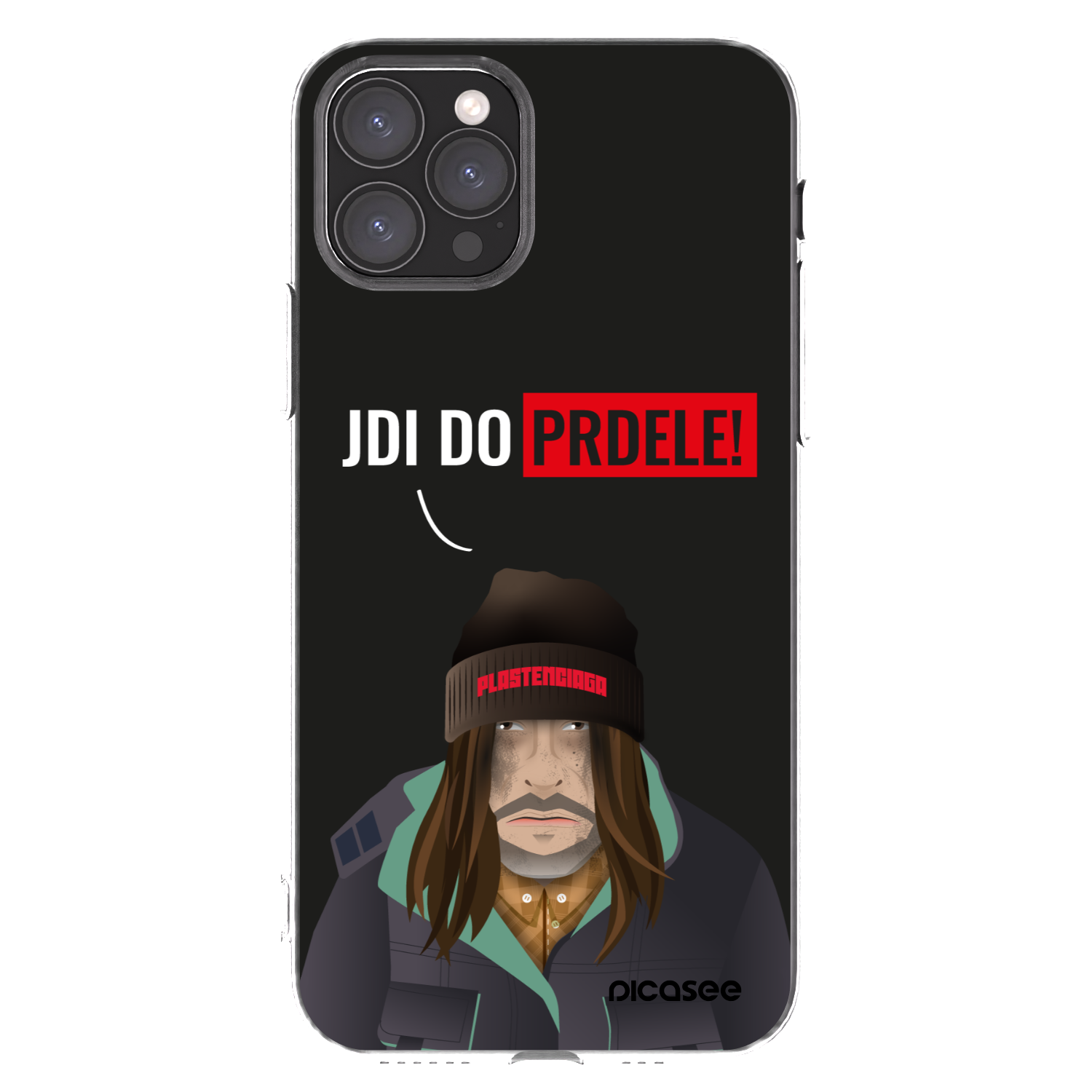 Picasee átlátszó szilikon tok az alábbi mobiltelefonokra Apple iPhone 11 Pro - Bezďák