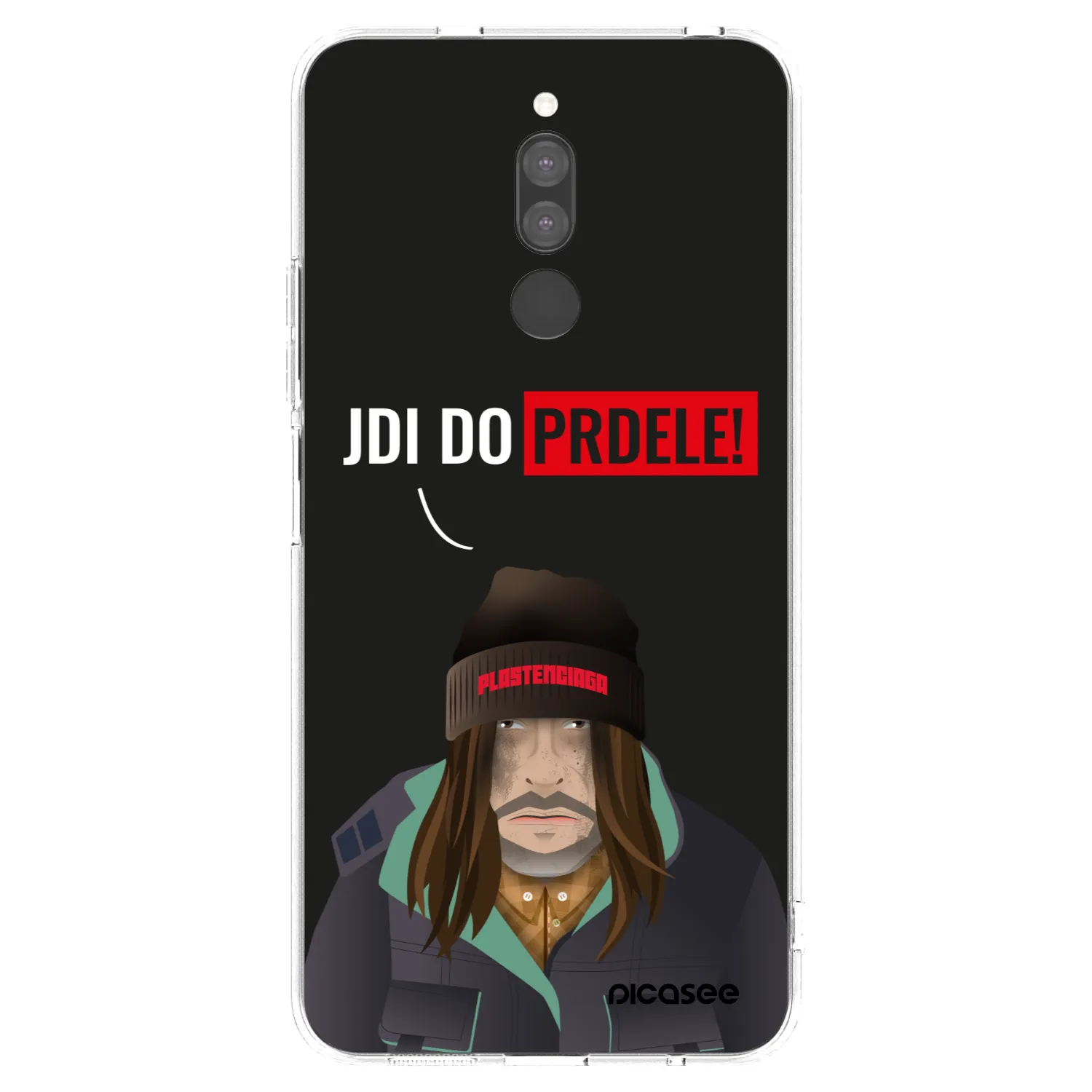 Picasee átlátszó szilikon tok az alábbi mobiltelefonokra Xiaomi Redmi 8 - Bezďák