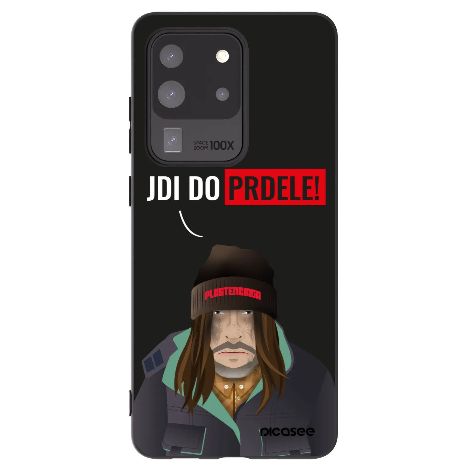 Picasee fekete szilikon tok az alábbi mobiltelefonokra Samsung Galaxy S20 Ultra 5G G988F - Bezďák