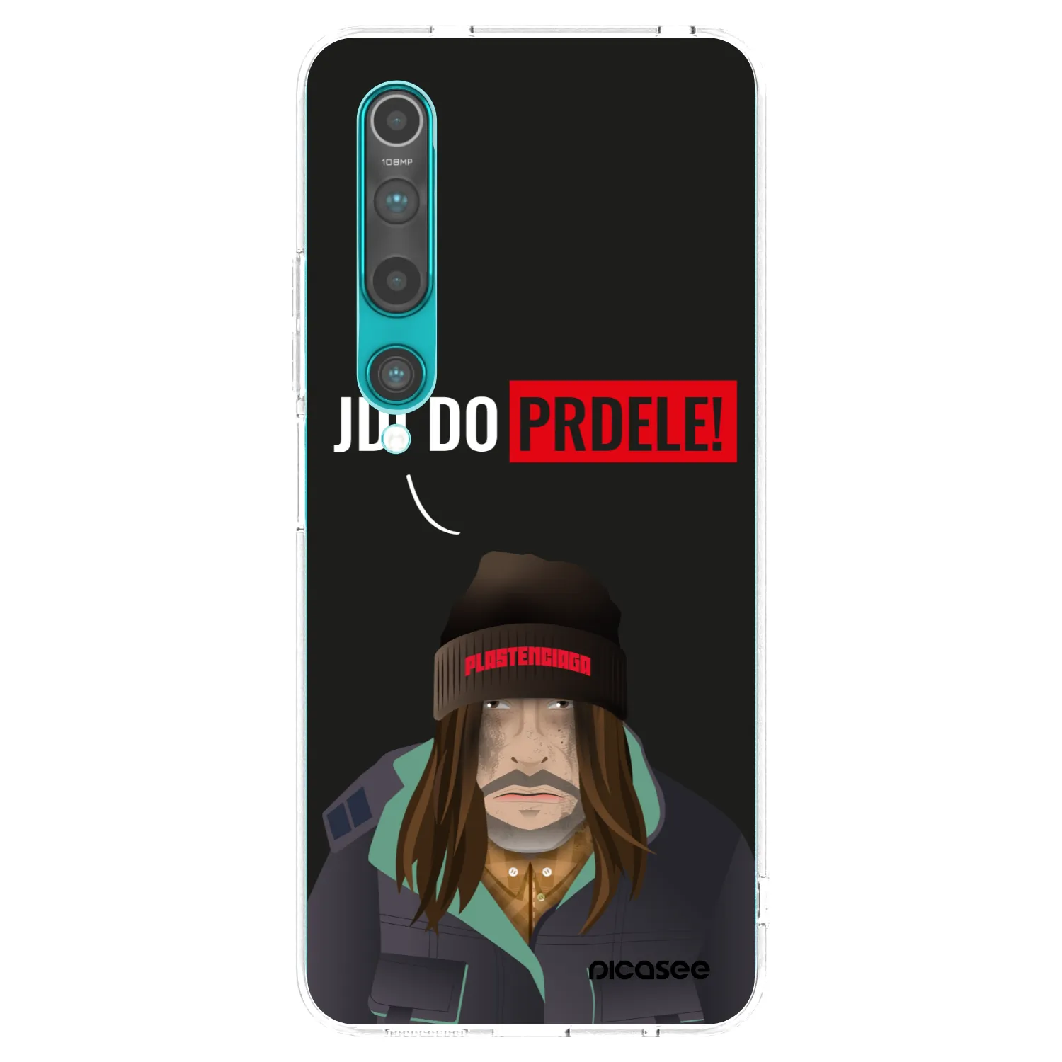 Picasee átlátszó szilikon tok az alábbi mobiltelefonokra Xiaomi Mi 10 - Bezďák