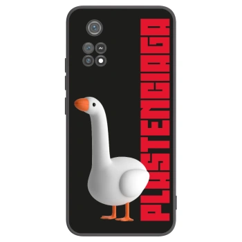 Picasee fekete szilikon tok az alábbi mobiltelefonokra Xiaomi Poco M4 Pro - Kiky Ricky