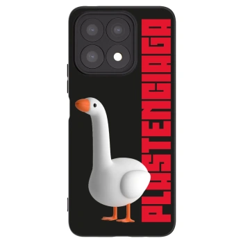 Picasee fekete szilikon tok az alábbi mobiltelefonokra Honor X8a - Kiky Ricky