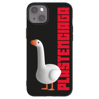 Picasee fekete szilikon tok az alábbi mobiltelefonokra Apple iPhone 15 Plus - Kiky Ricky