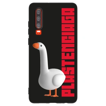 Picasee fekete szilikon tok az alábbi mobiltelefonokra Huawei P30 - Kiky Ricky