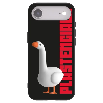 Picasee fekete szilikon tok az alábbi mobiltelefonokra Apple iPhone Air - Kiky Ricky