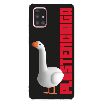 Picasee átlátszó szilikon tok az alábbi mobiltelefonokra Samsung Galaxy A71 A715F - Kiky Ricky