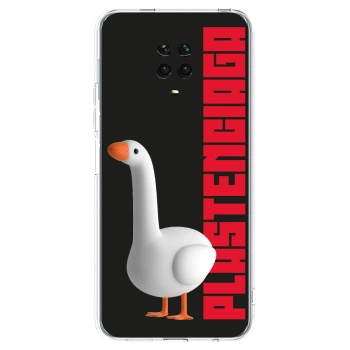 Picasee átlátszó szilikon tok az alábbi mobiltelefonokra Xiaomi Redmi Note 9 Pro - Kiky Ricky