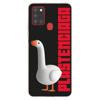 Picasee átlátszó szilikon tok az alábbi mobiltelefonokra Samsung Galaxy A21s - Kiky Ricky