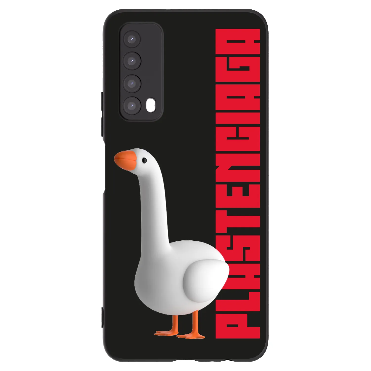 Picasee fekete szilikon tok az alábbi mobiltelefonokra Huawei P Smart 2021 - Kiky Ricky