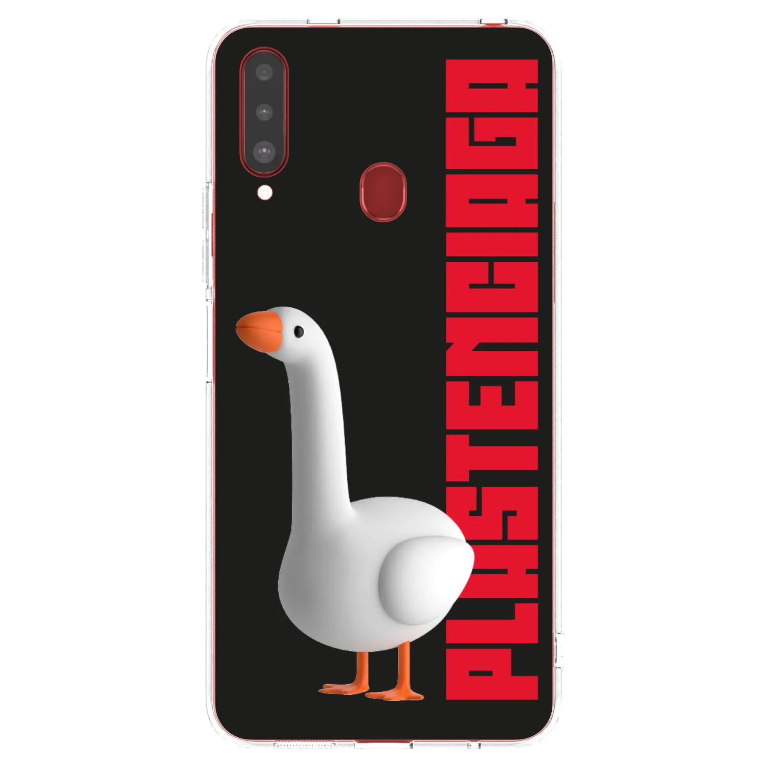Picasee átlátszó szilikon tok az alábbi mobiltelefonokra Samsung Galaxy A20s - Kiky Ricky