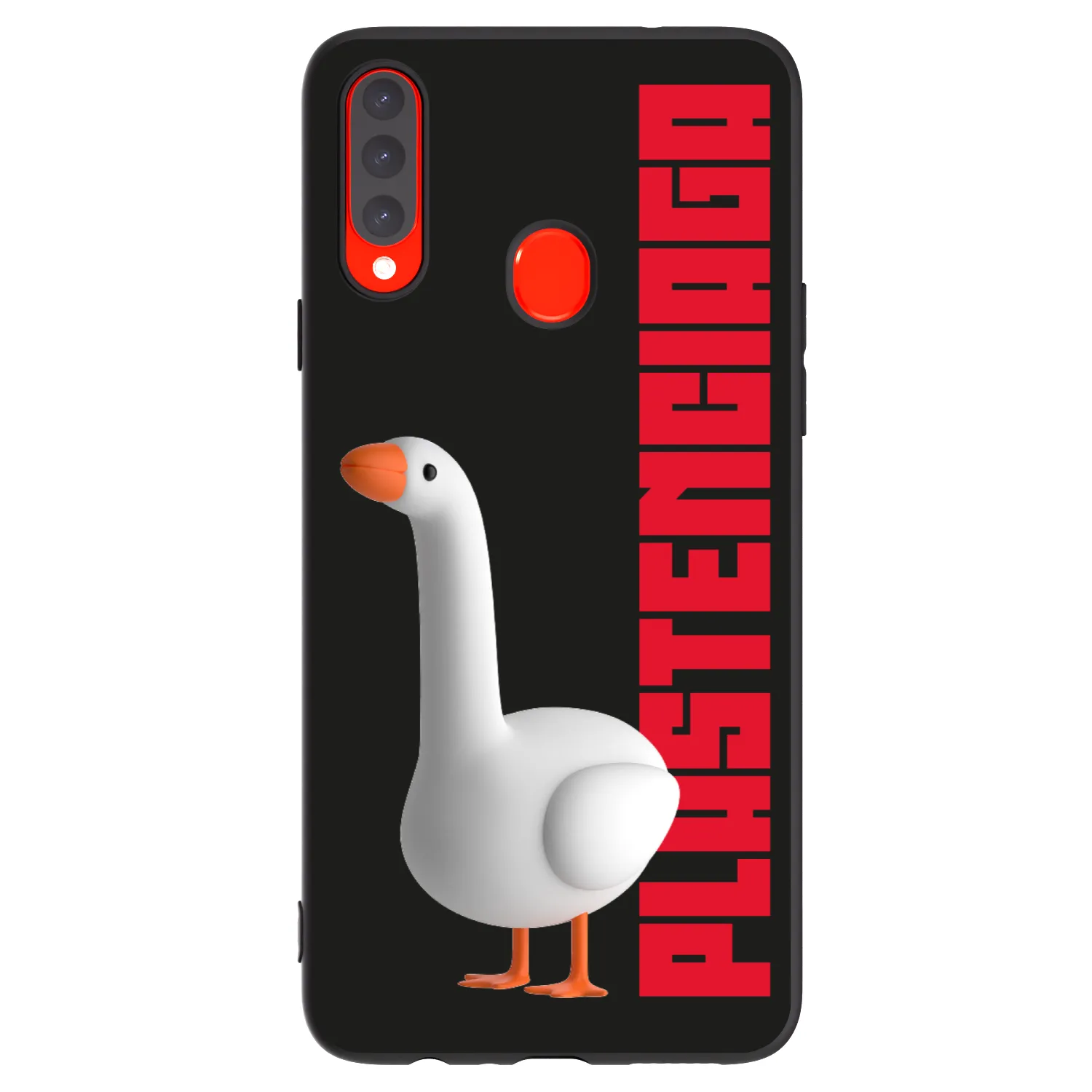 Picasee fekete szilikon tok az alábbi mobiltelefonokra Samsung Galaxy A20s - Kiky Ricky