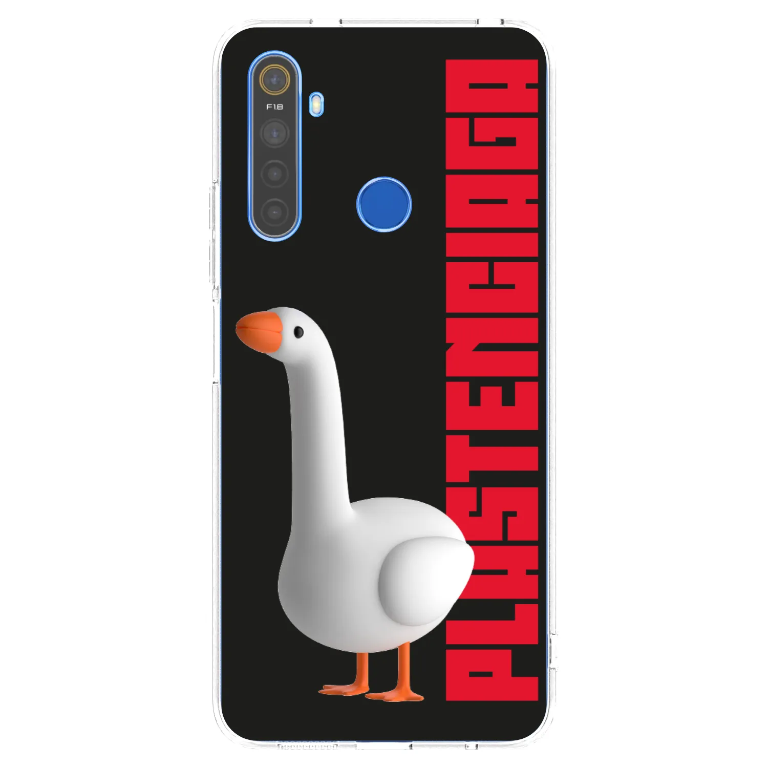 Picasee átlátszó szilikon tok az alábbi mobiltelefonokra Realme 5 - Kiky Ricky