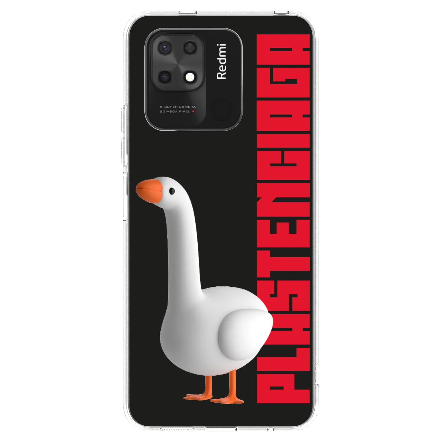 Picasee átlátszó szilikon tok az alábbi mobiltelefonokra Xiaomi Redmi 10C - Kiky Ricky