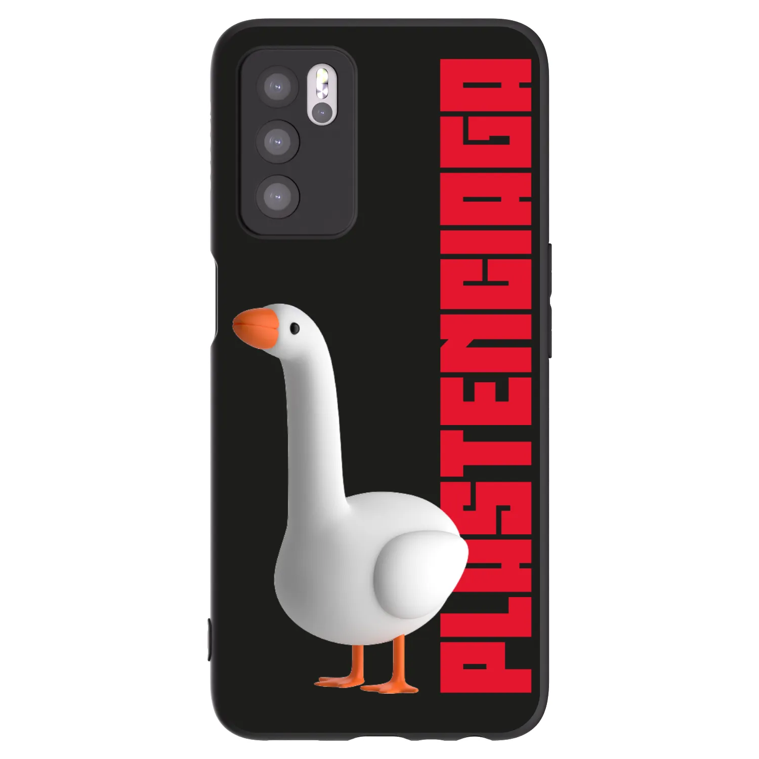 Picasee fekete szilikon tok az alábbi mobiltelefonokra OPPO A16 - Kiky Ricky