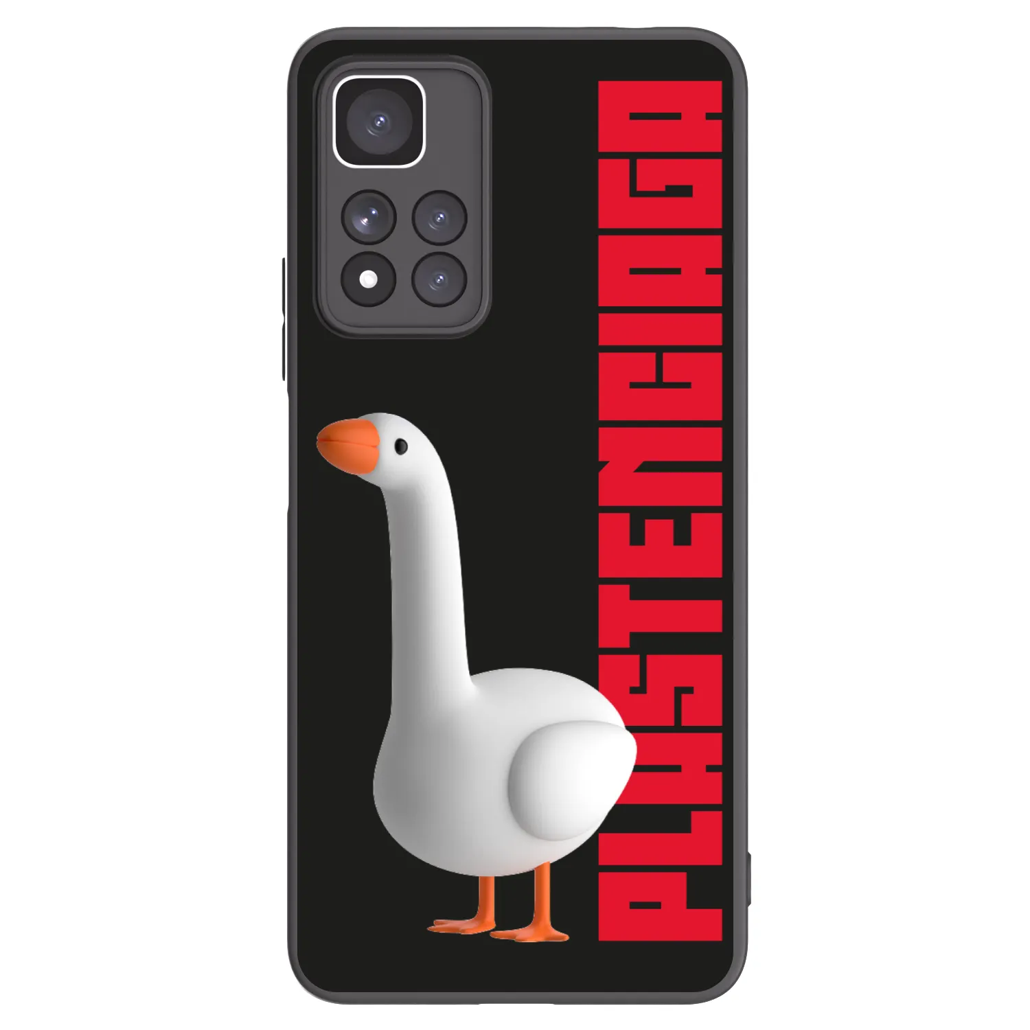 Picasee fekete szilikon tok az alábbi mobiltelefonokra Xiaomi Redmi Note 11 Pro+ 5G - Kiky Ricky