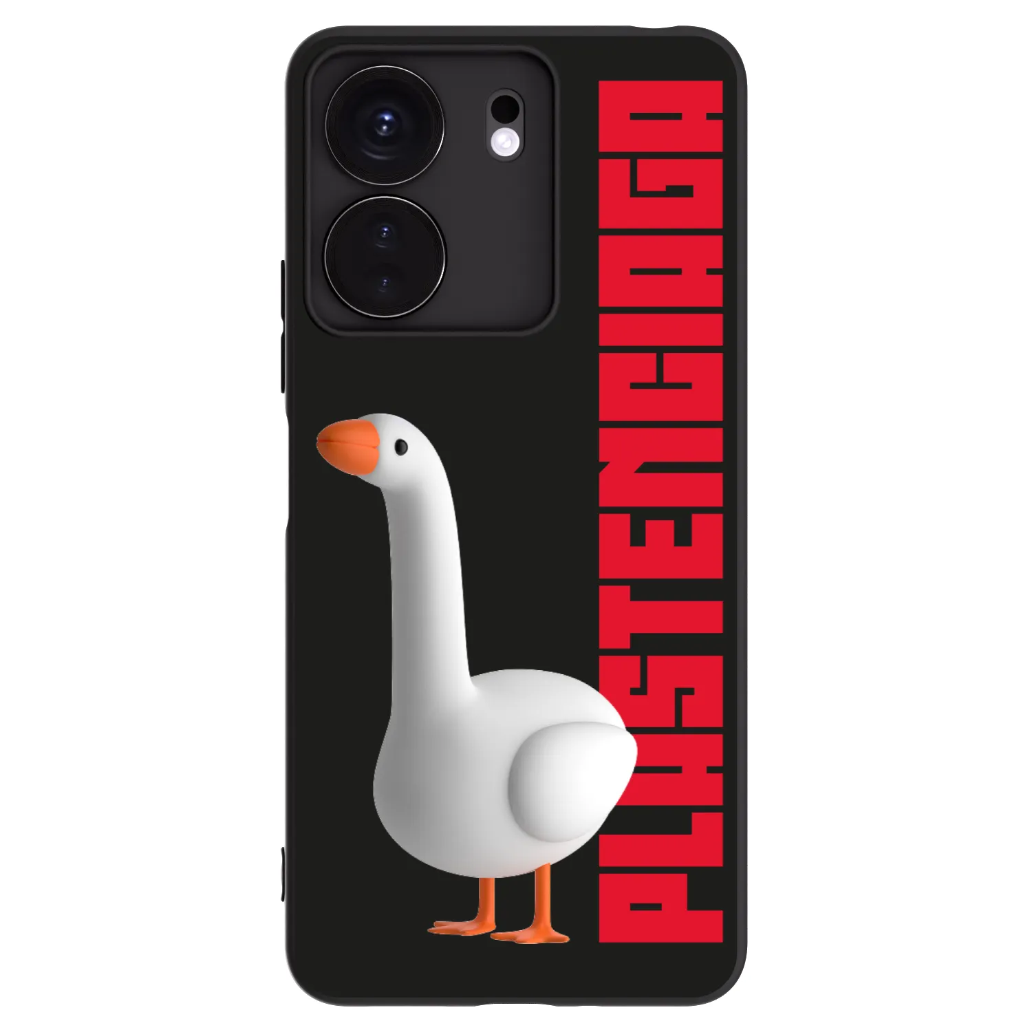 Picasee fekete szilikon tok az alábbi mobiltelefonokra Xiaomi Redmi 13C 4G - Kiky Ricky