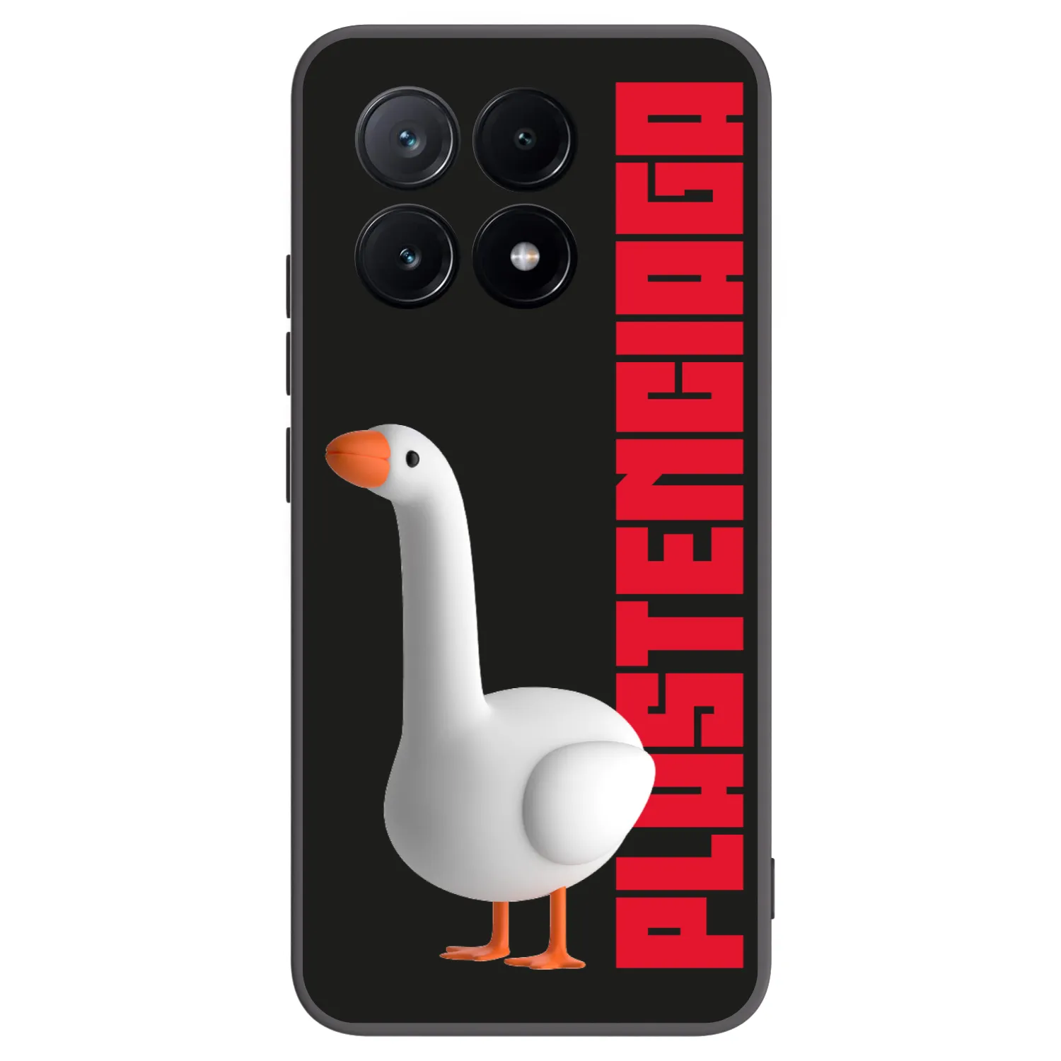 Picasee fekete szilikon tok az alábbi mobiltelefonokra Xiaomi Poco X6 Pro - Kiky Ricky