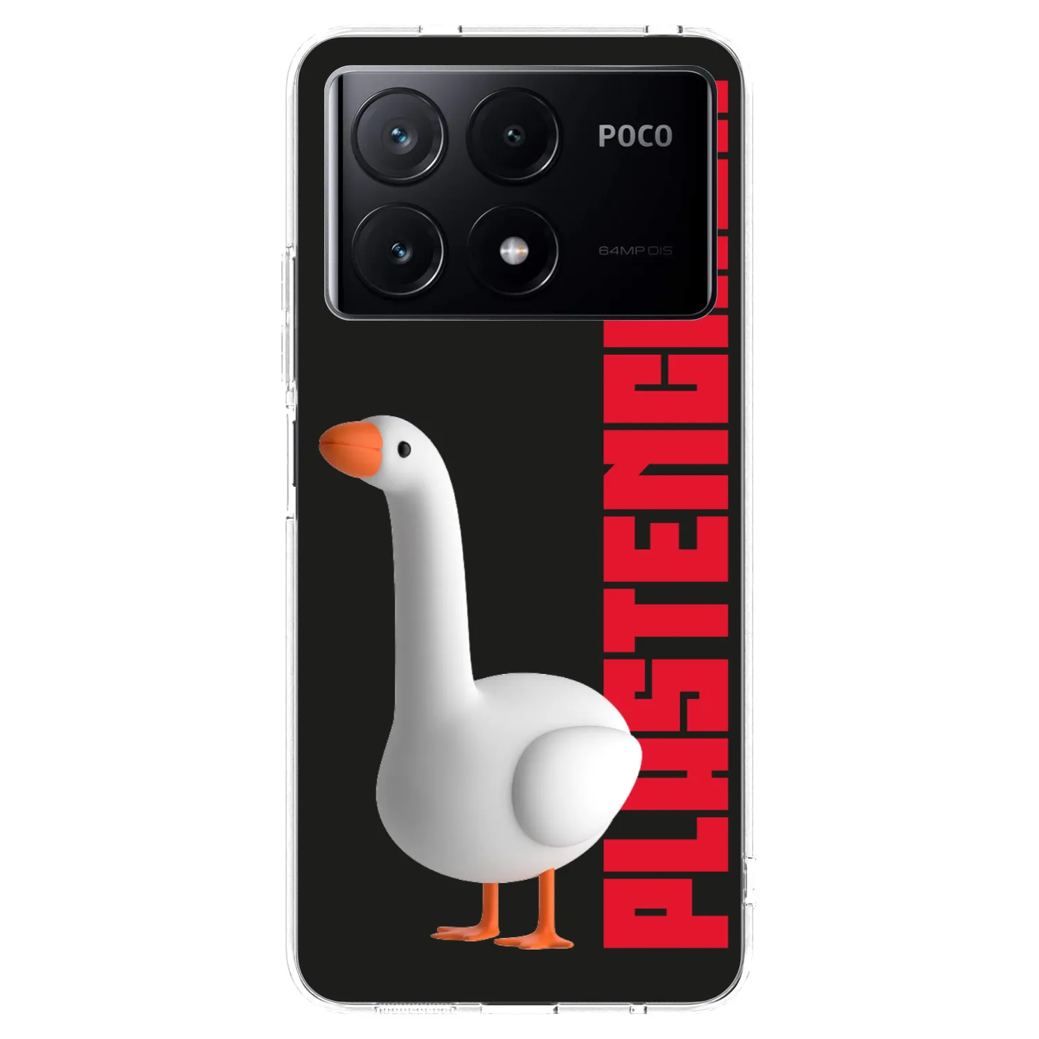 Picasee átlátszó szilikon tok az alábbi mobiltelefonokra Xiaomi Poco X6 Pro - Kiky Ricky