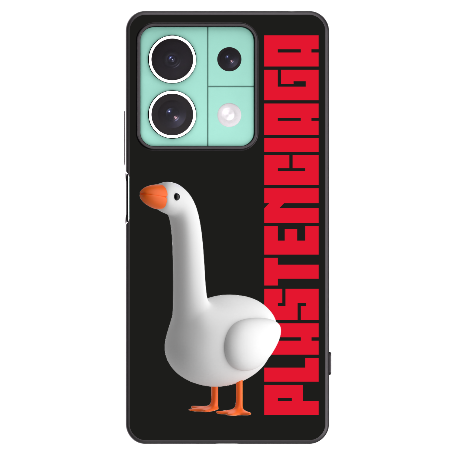 Picasee fekete szilikon tok az alábbi mobiltelefonokra Xiaomi Redmi Note 13 5G - Kiky Ricky