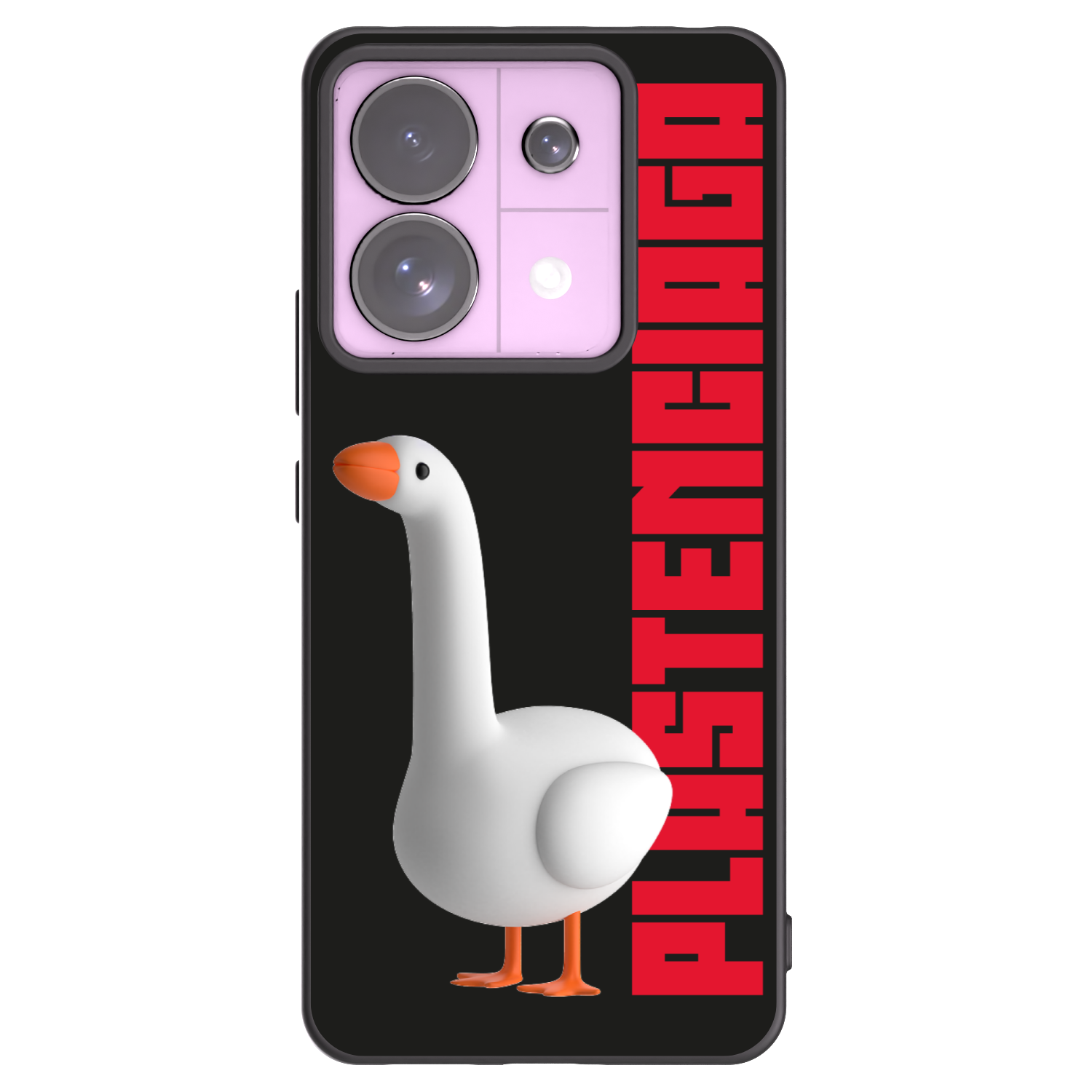 Picasee fekete szilikon tok az alábbi mobiltelefonokra Xiaomi Redmi Note 13 Pro 5G - Kiky Ricky