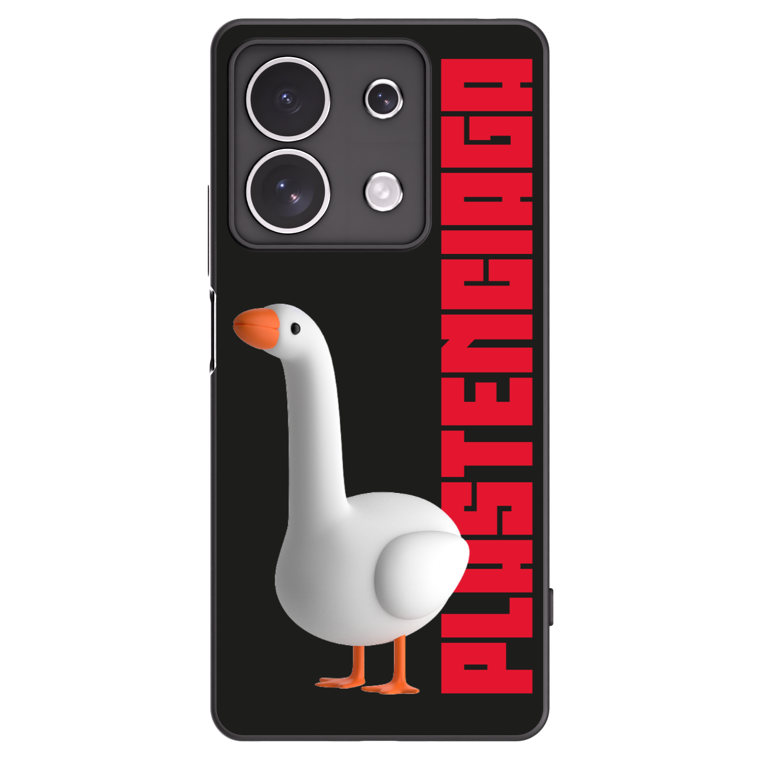 Picasee fekete szilikon tok az alábbi mobiltelefonokra Xiaomi Redmi Note 13 4G - Kiky Ricky