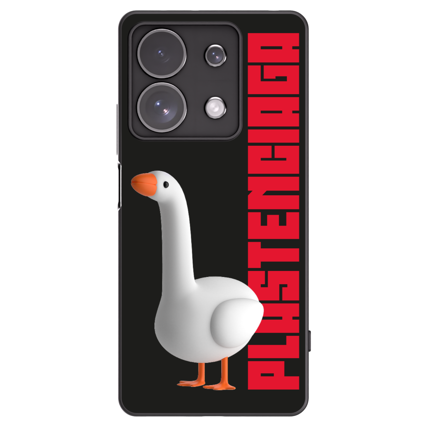 Picasee fekete szilikon tok az alábbi mobiltelefonokra Xiaomi Redmi Note 13 Pro 4G - Kiky Ricky