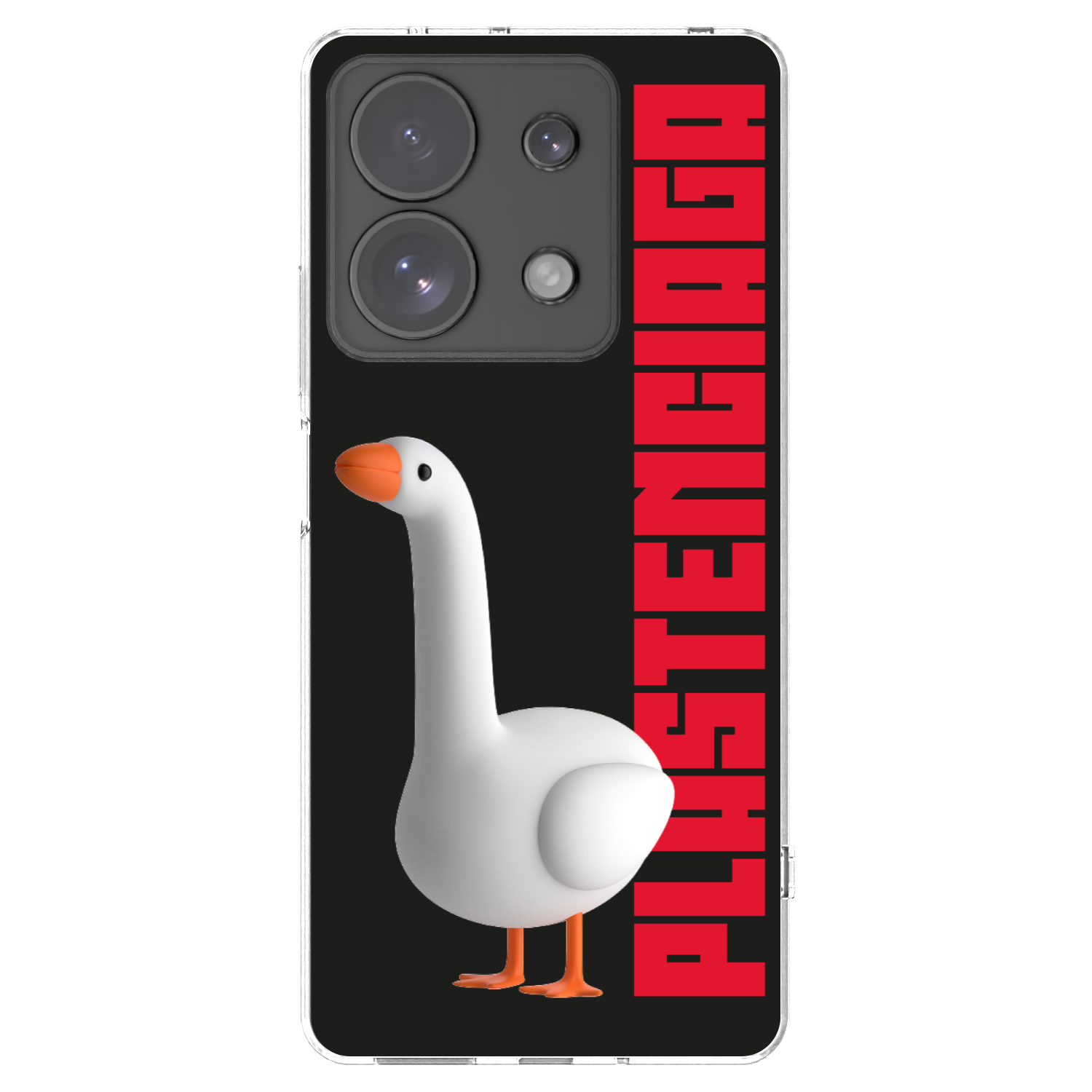 Picasee átlátszó szilikon tok az alábbi mobiltelefonokra Xiaomi Redmi Note 13 Pro 4G - Kiky Ricky