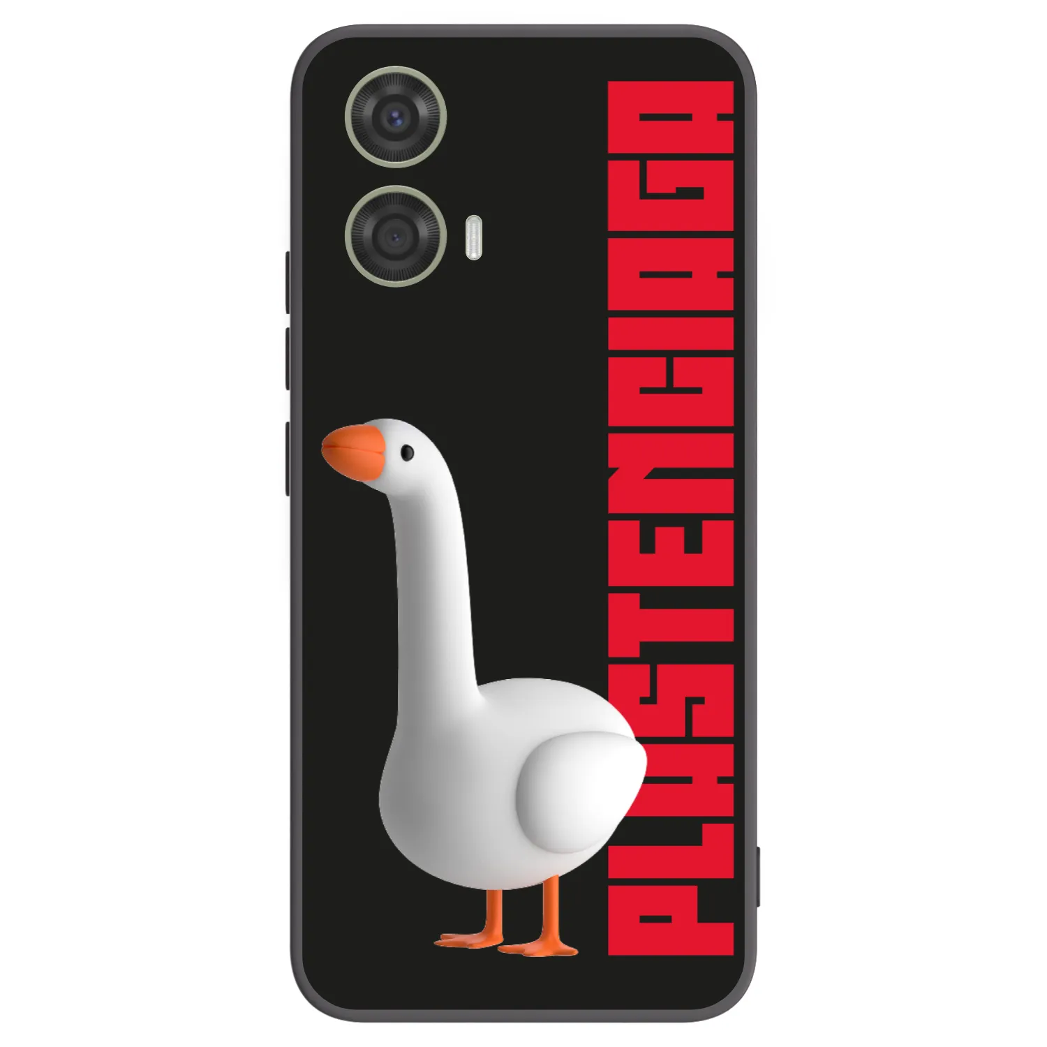 Picasee fekete szilikon tok az alábbi mobiltelefonokra Motorola Moto G24 - Kiky Ricky