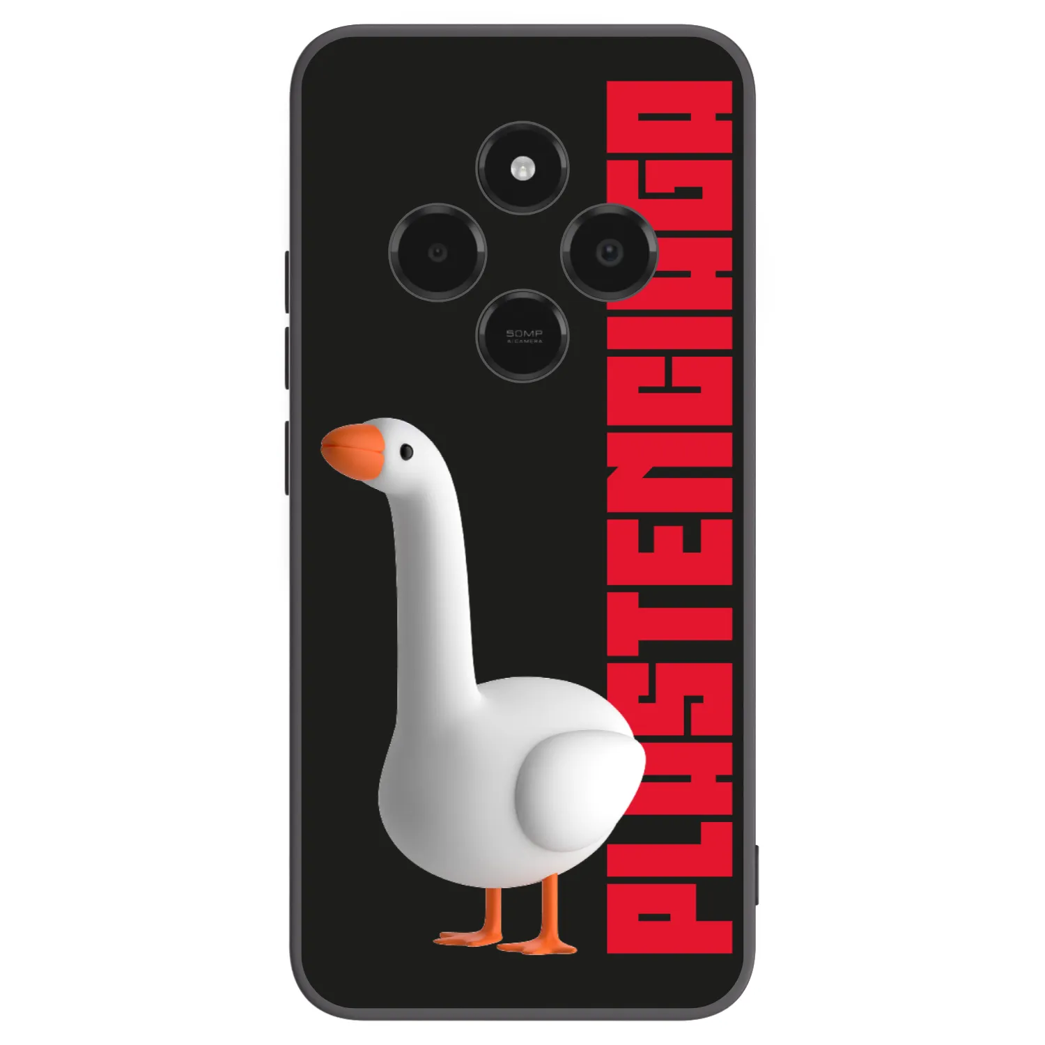 Picasee fekete szilikon tok az alábbi mobiltelefonokra Xiaomi Poco C75 - Kiky Ricky