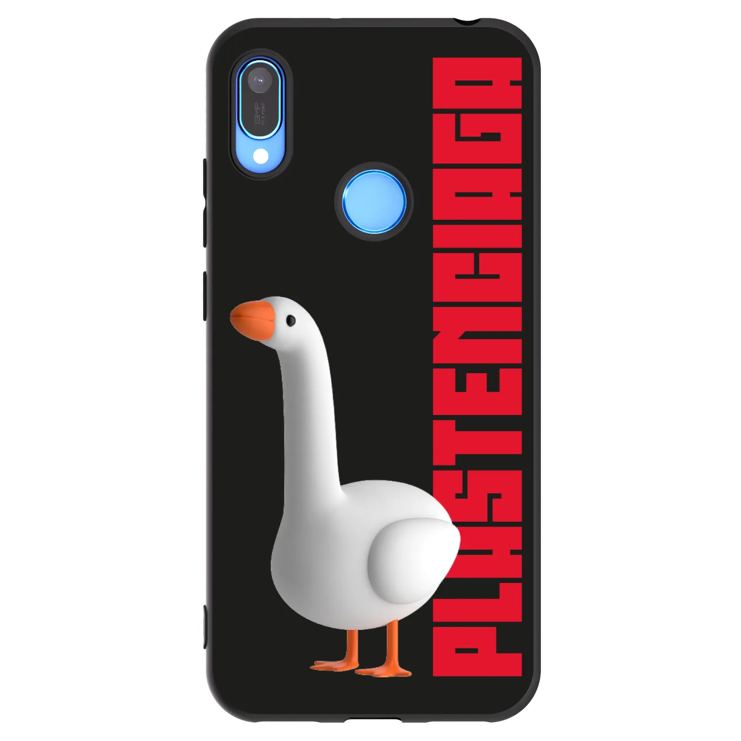 Picasee fekete szilikon tok az alábbi mobiltelefonokra Huawei Y6 2019 - Kiky Ricky