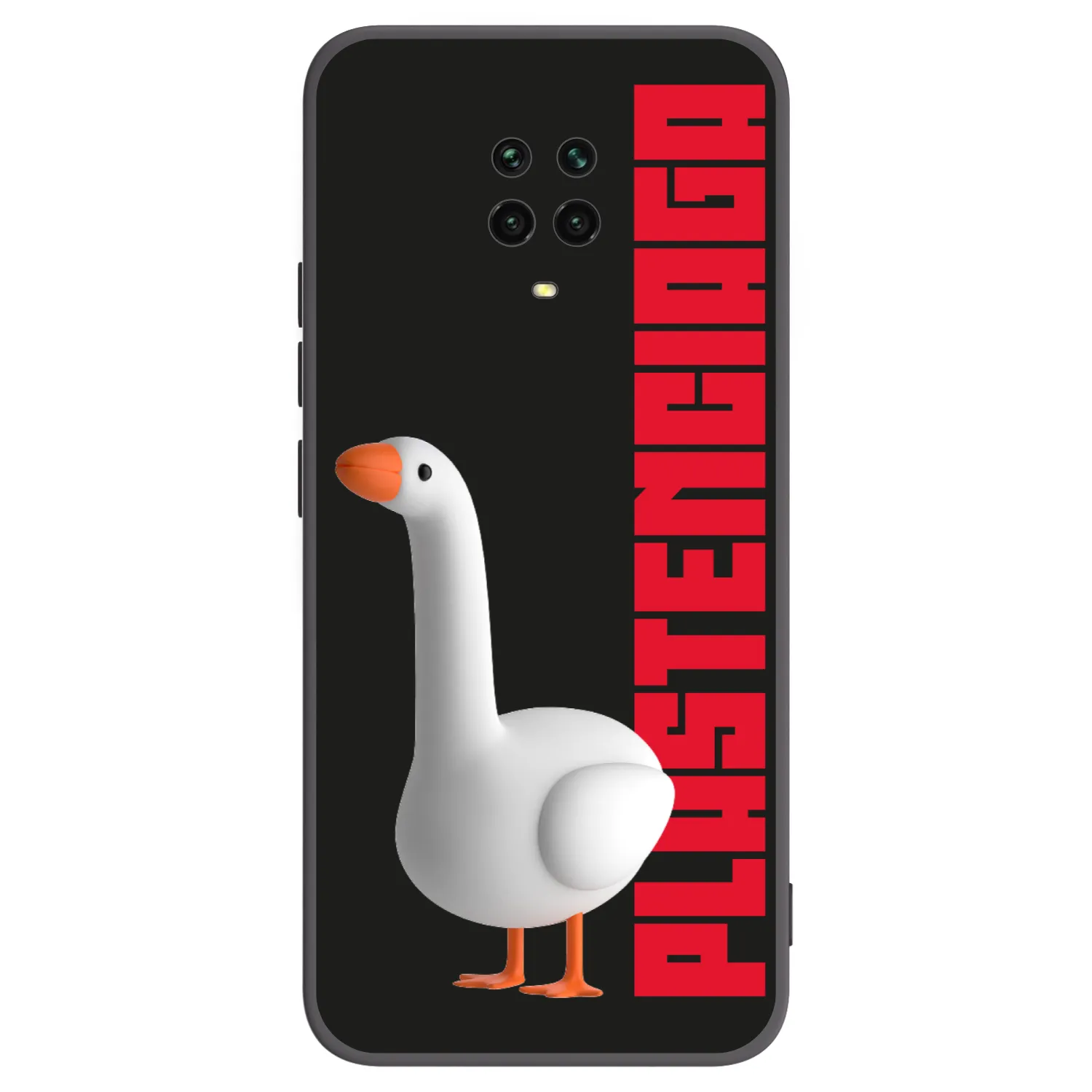 Picasee fekete szilikon tok az alábbi mobiltelefonokra Xiaomi Redmi Note 9 Pro - Kiky Ricky