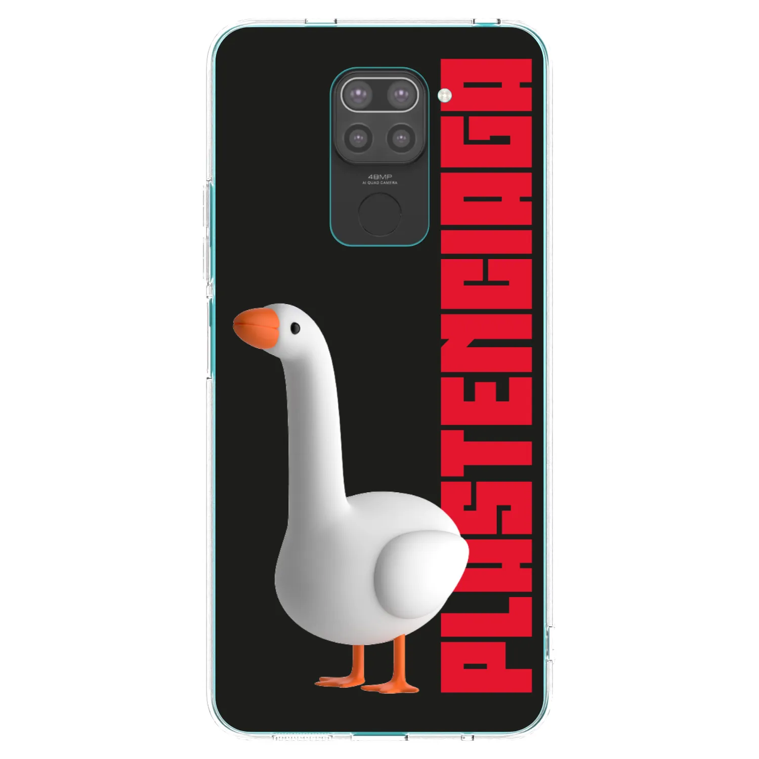 Picasee fekete szilikon tok az alábbi mobiltelefonokra Xiaomi Redmi Note 9 - Kiky Ricky