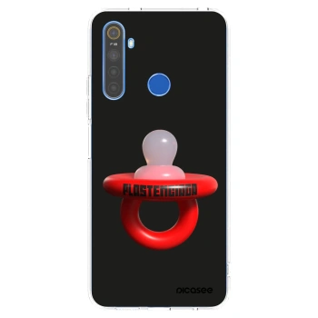 Picasee átlátszó szilikon tok az alábbi mobiltelefonokra Realme 5 - Le Dudel