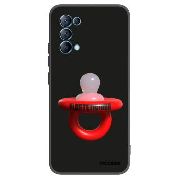 Picasee fekete szilikon tok az alábbi mobiltelefonokra OPPO Reno 5 5G - Le Dudel