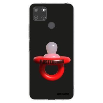 Picasee átlátszó szilikon tok az alábbi mobiltelefonokra Realme C21Y - Le Dudel