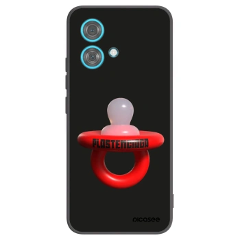 Picasee fekete szilikon tok az alábbi mobiltelefonokra Motorola Edge 40 Neo - Le Dudel