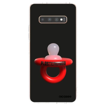 Picasee átlátszó szilikon tok az alábbi mobiltelefonokra Samsung Galaxy S10 Plus G975 - Le Dudel
