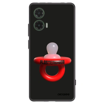 Picasee fekete szilikon tok az alábbi mobiltelefonokra Motorola Moto G35 5G - Le Dudel